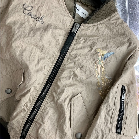 - Disney X Coach M1 Jacket Tinkerbell Neverland BRAND NEW c - Picture 5 of 14